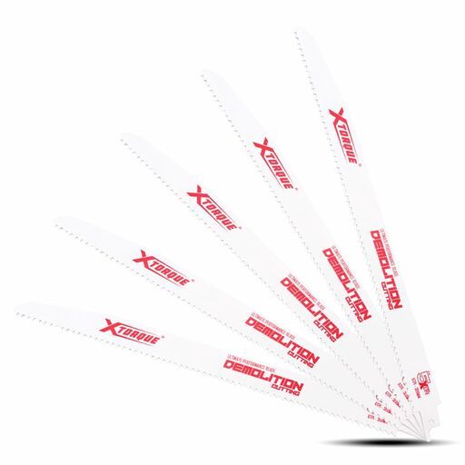 Xtorque XD3006 300mm 6 TPI Demolition Reciprocating Saw Blade 5 Pack – image 2