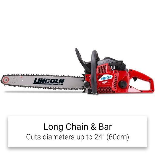 Lincoln L62C 62cc 609mm (24") Pro Line Chainsaw – image 8