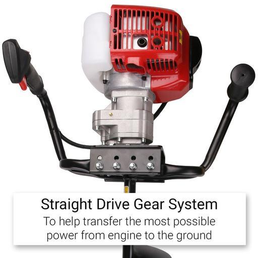 Lincoln LE52 52CC 2-Stroke Single Operation Earth Auger with 200mm Auger Bit LE200 – image 9