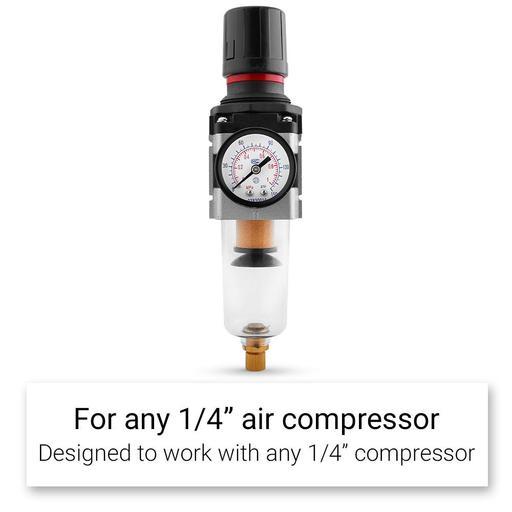 Chicago Air B3000R Filter Regulator 1/4" BSP Inlet – image 2