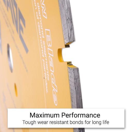 Shinhan SYB350 350mm (14") ARIX Sandstone Laser Yellow Diamond Blade – image 3