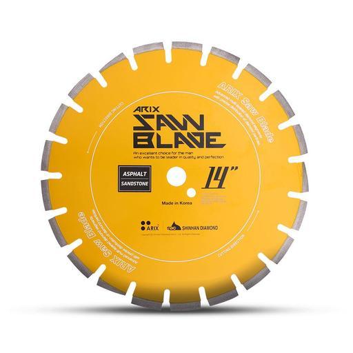 Shinhan SYB350 350mm (14") ARIX Sandstone Laser Yellow Diamond Blade