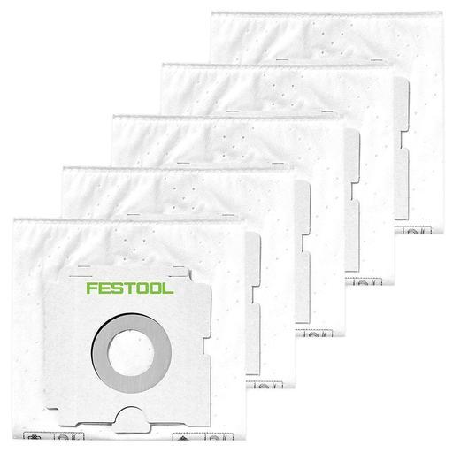 Festool 500438 (SC FIS-CT SYS/5) 5-Pack Self Clean Filter Bags to suit CTL SYS Vacuum – image 2