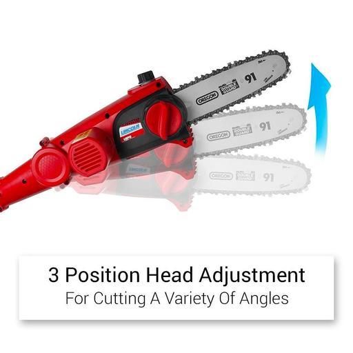 Lincoln LBPS 40V 2.6Ah Li-Ion Cordless Pole Saw 8" – image 8