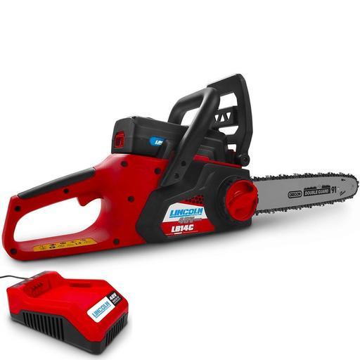Lincoln LB14C 40V 4.0Ah Li-Ion Cordless Brushless 350mm (14") Chainsaw Combo Kit – image 2