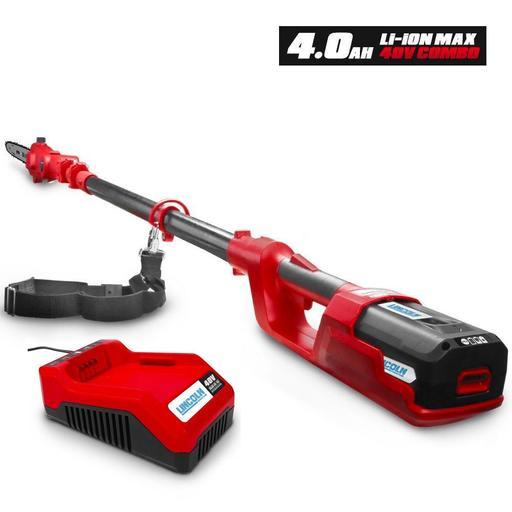 Lincoln LBPS 40V 4.0Ah Li-Ion Cordless Pole Saw 8"