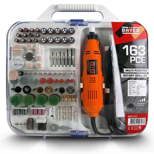 Bayer BRO163 163pce Multifunction Rotary Tool Plus Kit – image 2
