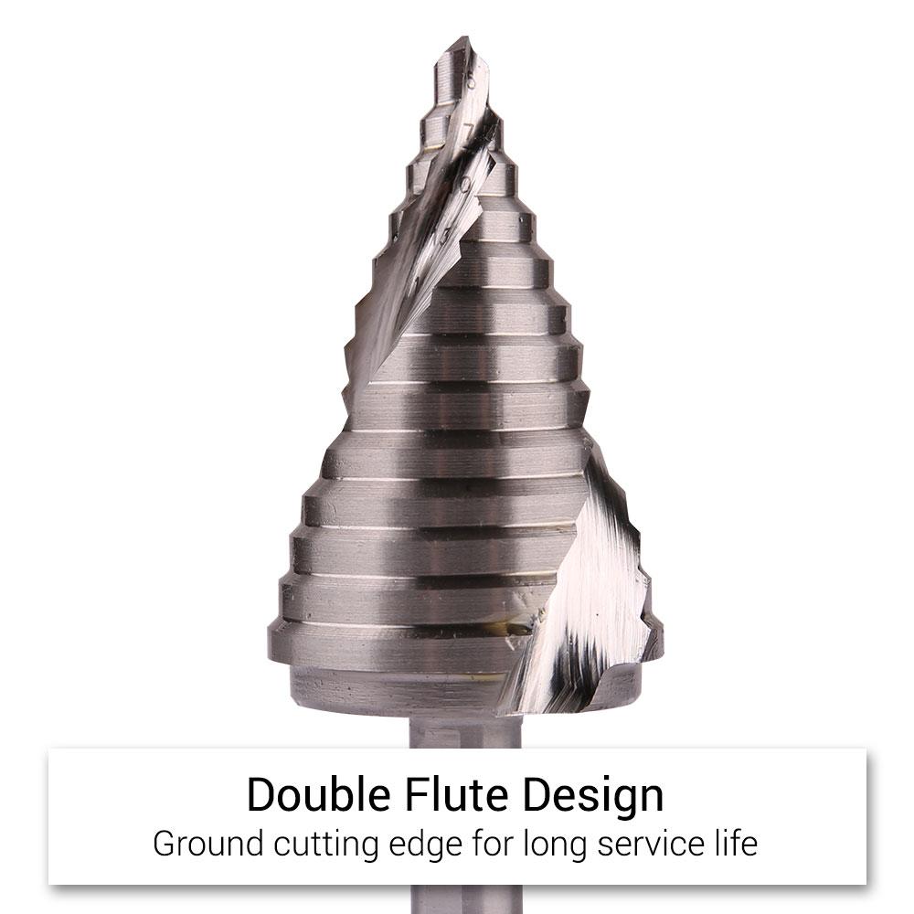 Xtorque X430 4mm - 30mm HSS Cobalt Metric Step Drill Spiral Flute – image 3