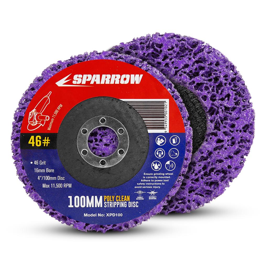 46 Grit Poly Clean \u0026 Strip Grinding Discs