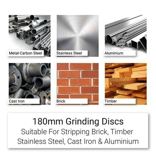 Sparrow XPD180 180mm (7") 2 Pack Poly Clean & Strip Grinding Discs – image 4