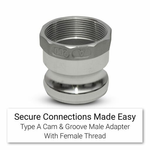 Industek ICAMKIT 50mm (2") 3Pce Camlock Set – image 5