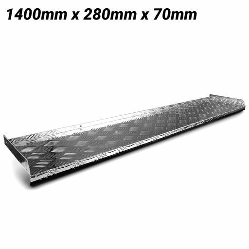 Daytona LF1400 3mm 1400mm x 280mm x 70mm Aluminium Shelf Kit