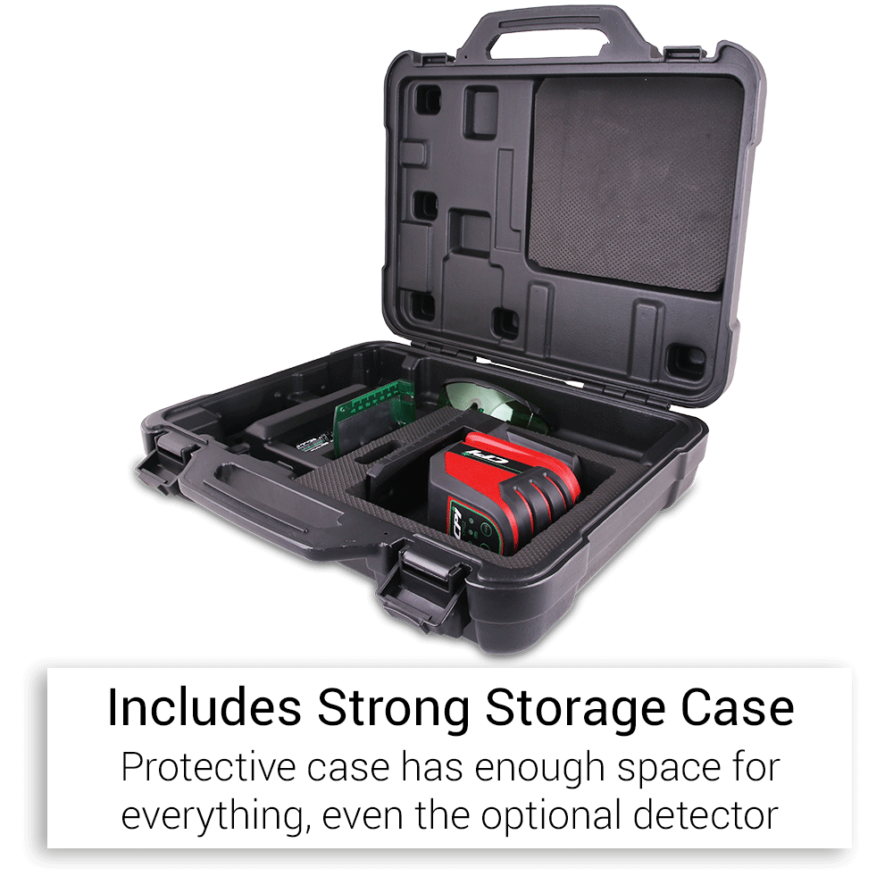 CPI CPIG2 Industrial Green Beam Cross Line Laser Kit – image 9