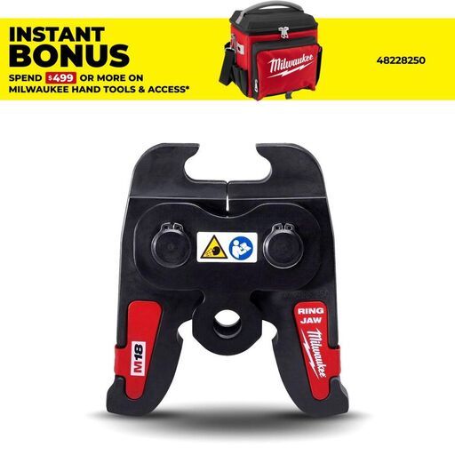 Milwaukee M18HPT-JRS M18 Force Logic Press Tool Jaw Ring to suit 65mm-100mm Jaws