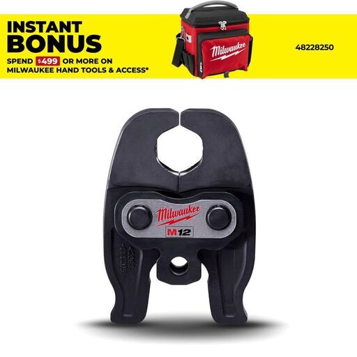 Milwaukee M12HPT-AV25 M12 25mm (1") Force Logic Press Tool Jaw