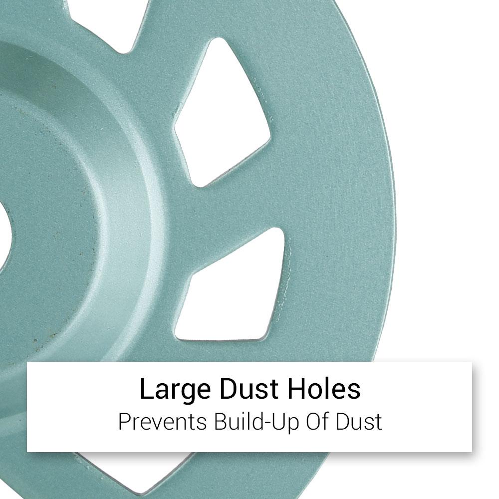 Xtorque XTOCGF7GTDK 180mm (7") 80 Grit Medium Grinding Diamond Cup Wheel – image 5