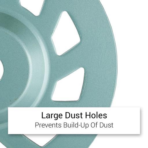 Xtorque XTOCGF7GTDK 180mm (7") 80 Grit Medium Grinding Diamond Cup Wheel – image 5