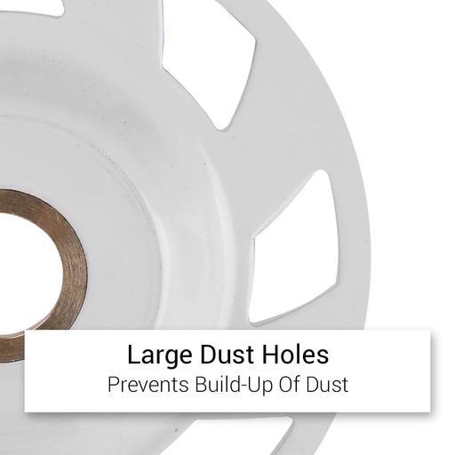 Xtorque XW100C 100mm (4") 40 Grit Medium Grinding Diamond Cup Wheel – image 5