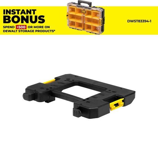 DeWalt DWV9500-XJ TStak Vac Rack for Organiser Boxes suits DWV902M & DWV900L