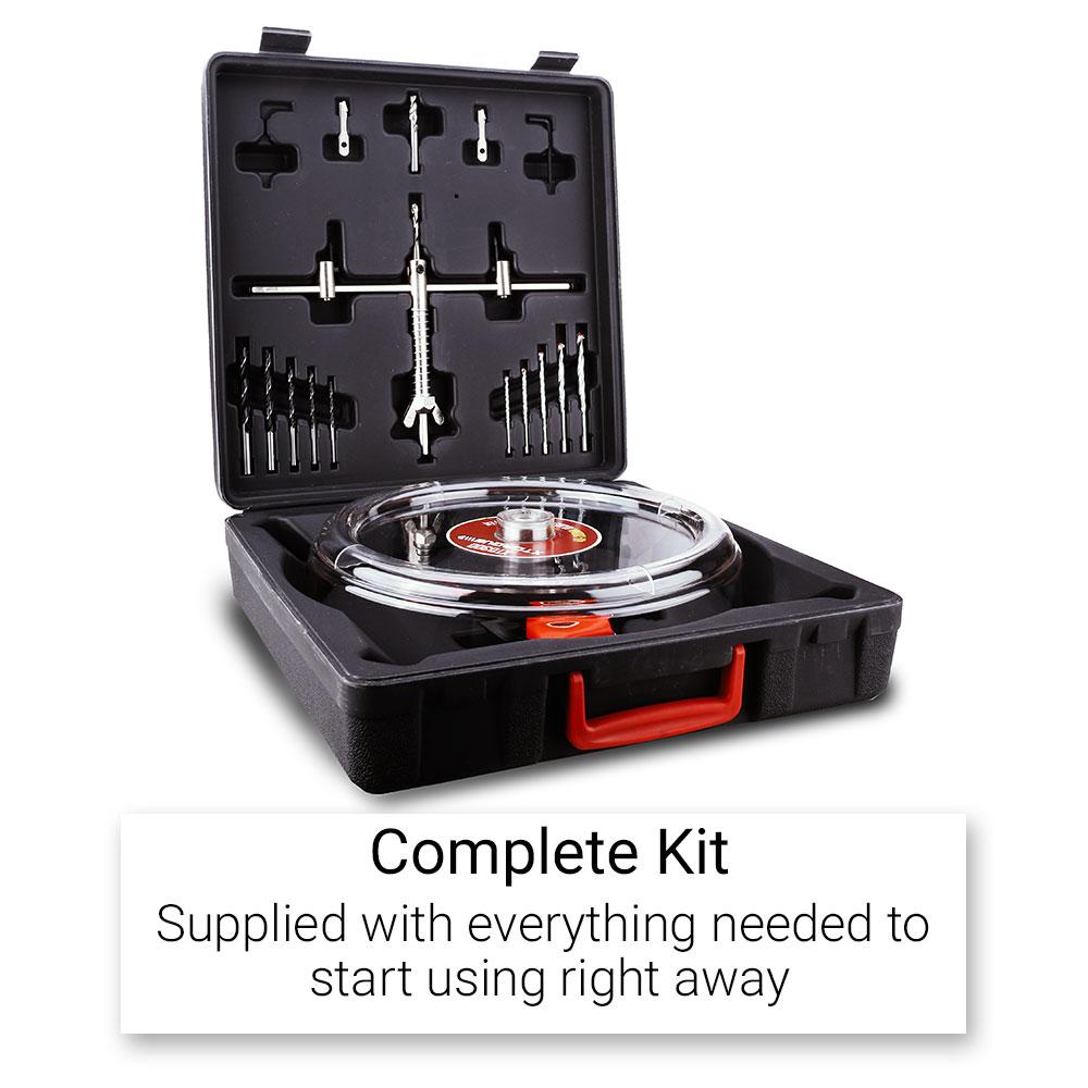 Xtorque XTO300 40 - 300mm Adjustable Hole Cutter Kit – image 9