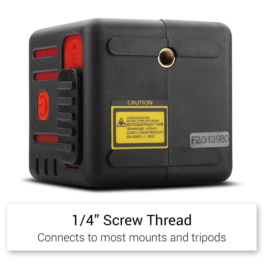 CPI CUBE Red Beam SelfLevelling Cross Line Laser Level