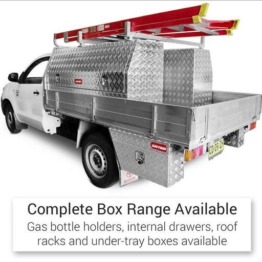 Daytona BIL1700 2mm 1700mm x 530mm x 820mm Half Lid Aluminium Tool Box – image 12