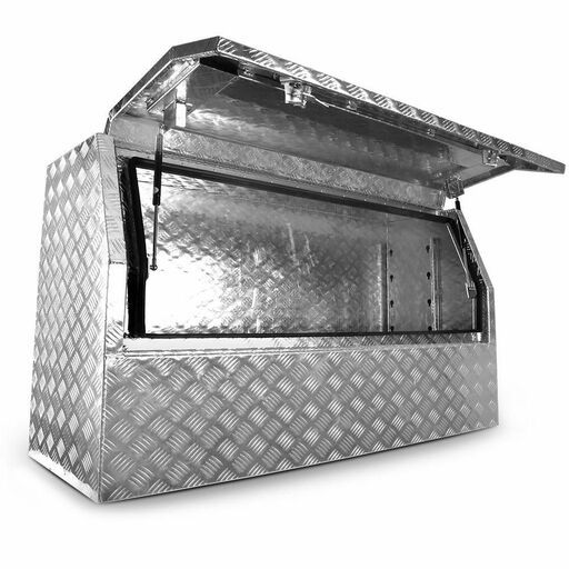 Daytona BIL1700 2mm 1700mm x 530mm x 820mm Half Lid Aluminium Tool Box – image 1
