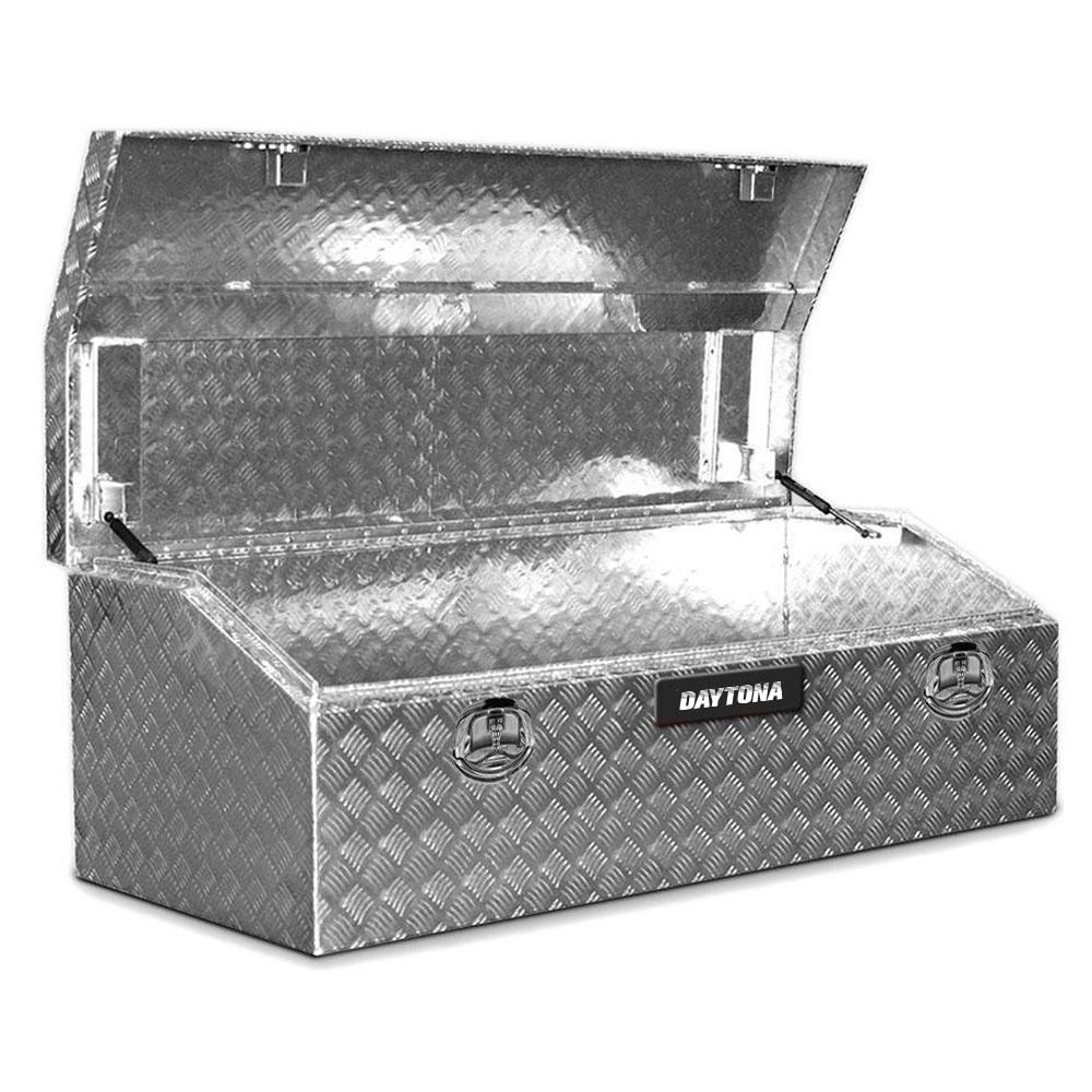 Daytona BTS1400 2mm 1480mm x 600mm x 500mm Slanted Lid Aluminium Tool Box – image 1