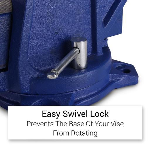 Iron Grip BOSV05 127 (5") Heavy Duty Engineer Swivel Bench Vice – image 9