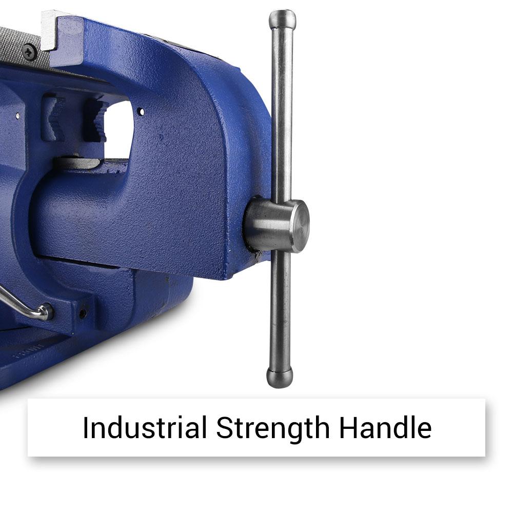 Iron Grip BOSV04 101mm (4") Heavy Duty Engineer Swivel Bench Vice – image 6