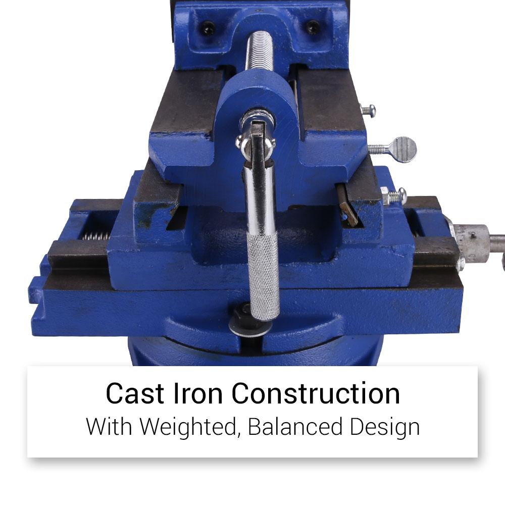 Boxo BORV125 125mm (4.9") Heavy Duty Engineer Drill Press Vice – image 9