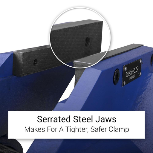 Iron Grip BOOV06 152mm (6") Heavy Duty Engineer Offset Steel Vice – image 4