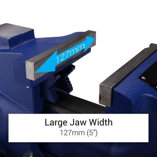 Iron Grip BOQV05 127mm (5") Heavy Duty Engineer Quick Release Vice – image 3