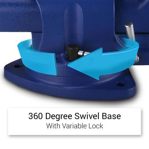 Iron Grip BOQV05 127mm (5") Heavy Duty Engineer Quick Release Vice – image 5
