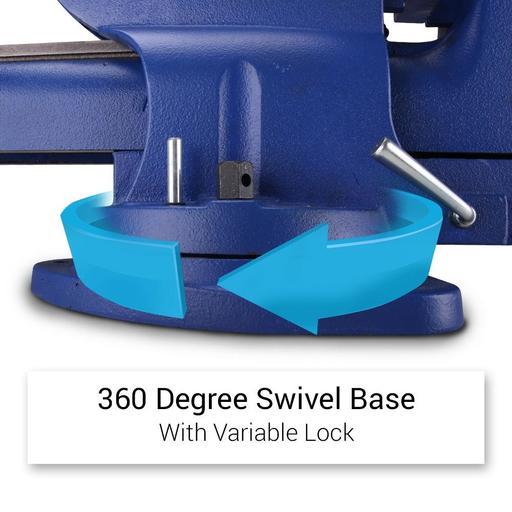 Iron Grip BOQV08 203mm (8") Heavy Duty Engineer Quick Release Vice – image 4
