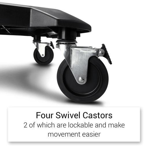 Xtorque X175E 646mm x 492mm x 184mm Heavy Duty Trolley – image 4
