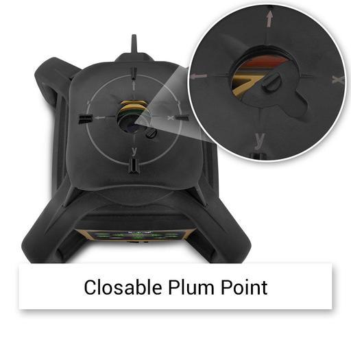 CPI CPI700G-KIT Industrial Green Beam Digital Dual Grade Laser With Staff & Tripod Kit – image 5