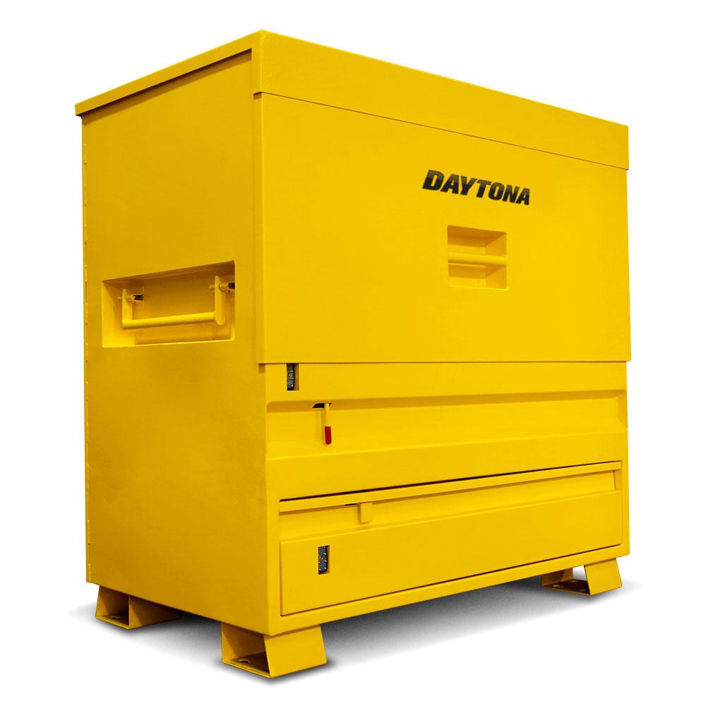Daytona BT1200W 1220 x 765 x 1170mm Yellow Steel Jobsite Tool Box With