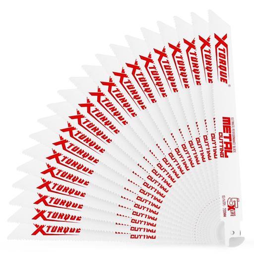 Xtorque XM2001014 200mm 10/14 TPI Metal Reciprocating Saw Blade 20 Pack – image 2