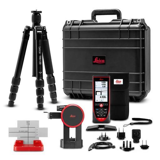 Leica S910-P2P-RUGGED-PK (LG887900) Laser Distance Measuring Device Rugged Pack with TRI120 Tripod