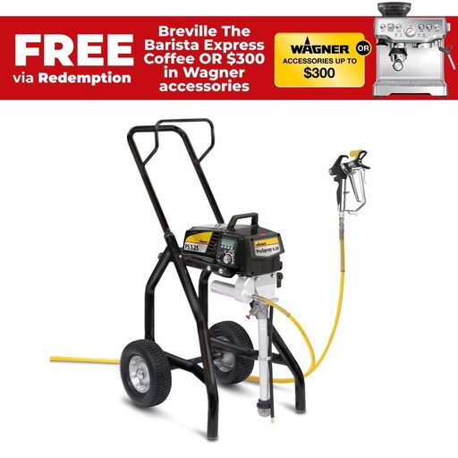 Wagner ProSpray 3.25 High Boy (0558012) 2.6L/min Digital Electric Piston Pump Paint Spray Gun