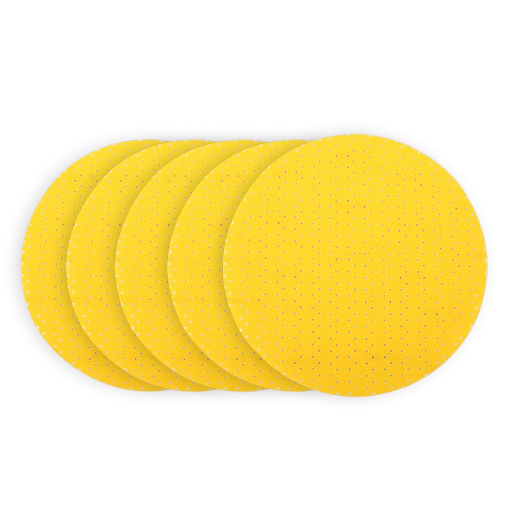 Bayer SP120 5pce 120 Grit 225mm (8.8") Multi-Hole Velcro Sanding Paper – image 2