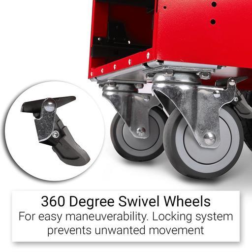 Xtorque XCAB7-SET 7 Drawer Portable Storage Cabinet Set with 7 Organiser Boxes – image 20