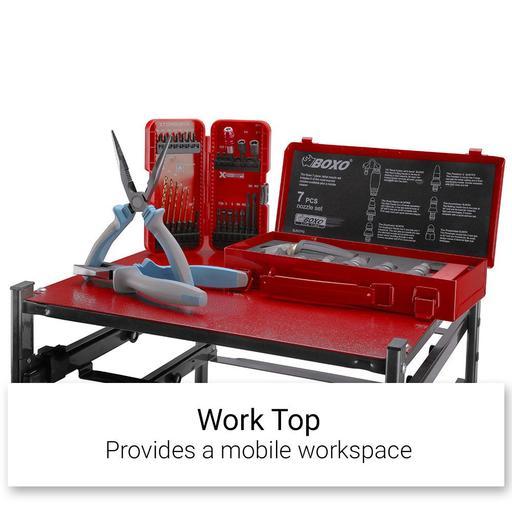 Xtorque XFRA3-SET 3-Drawer Frame Set with 3 Organiser Boxes – image 20