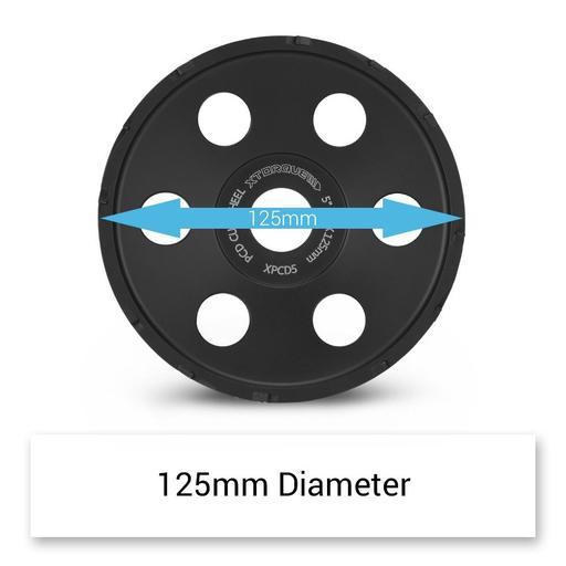 Xtorque XPCD5 125mm (5") PCD Diamond Cup Wheel – image 3