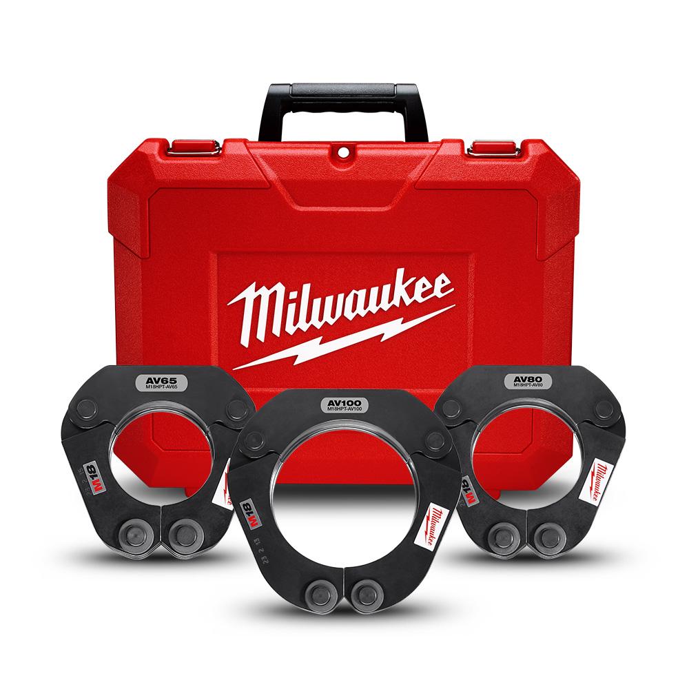Milwaukee M18BLHPTCJAWS M18 3pce Force Logic Press Tool Jaw Kit