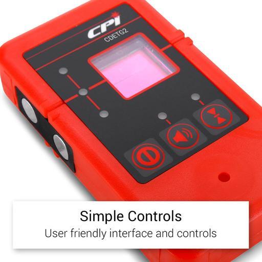 CPI CDETG2 Compact Red & Green Beam Line Laser Detector – image 3