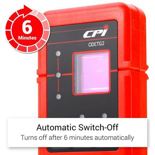 CPI CDETG2 Compact Red & Green Beam Line Laser Detector – image 5