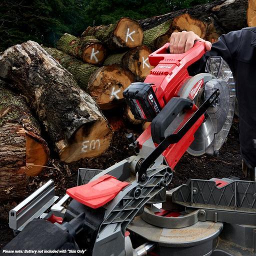 Milwaukee M18FMS254-0 18V Li-ion Cordless Fuel 254mm (10") Dual Bevel Sliding Compound Mitre Saw - Skin Only – image 3