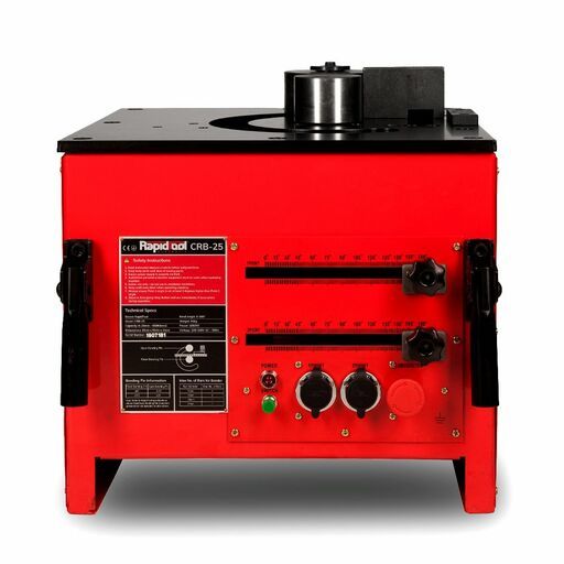 RAPIDTOOL CRB-25 6mm-25mm Industrial Rebar Electric Steel Rod Bender
